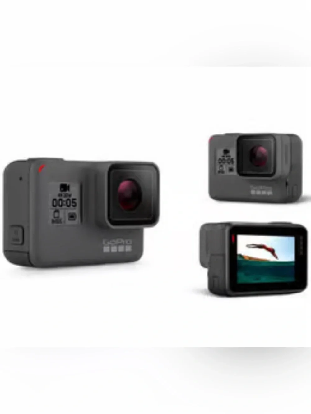 GoPro HERO5 Session Style Action Camera - Charcoal Gray